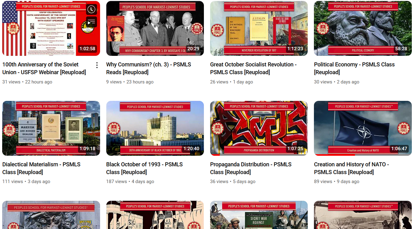 PSMLS 2022 Classes have been re-uploaded on the original PSMLS YouTube channel